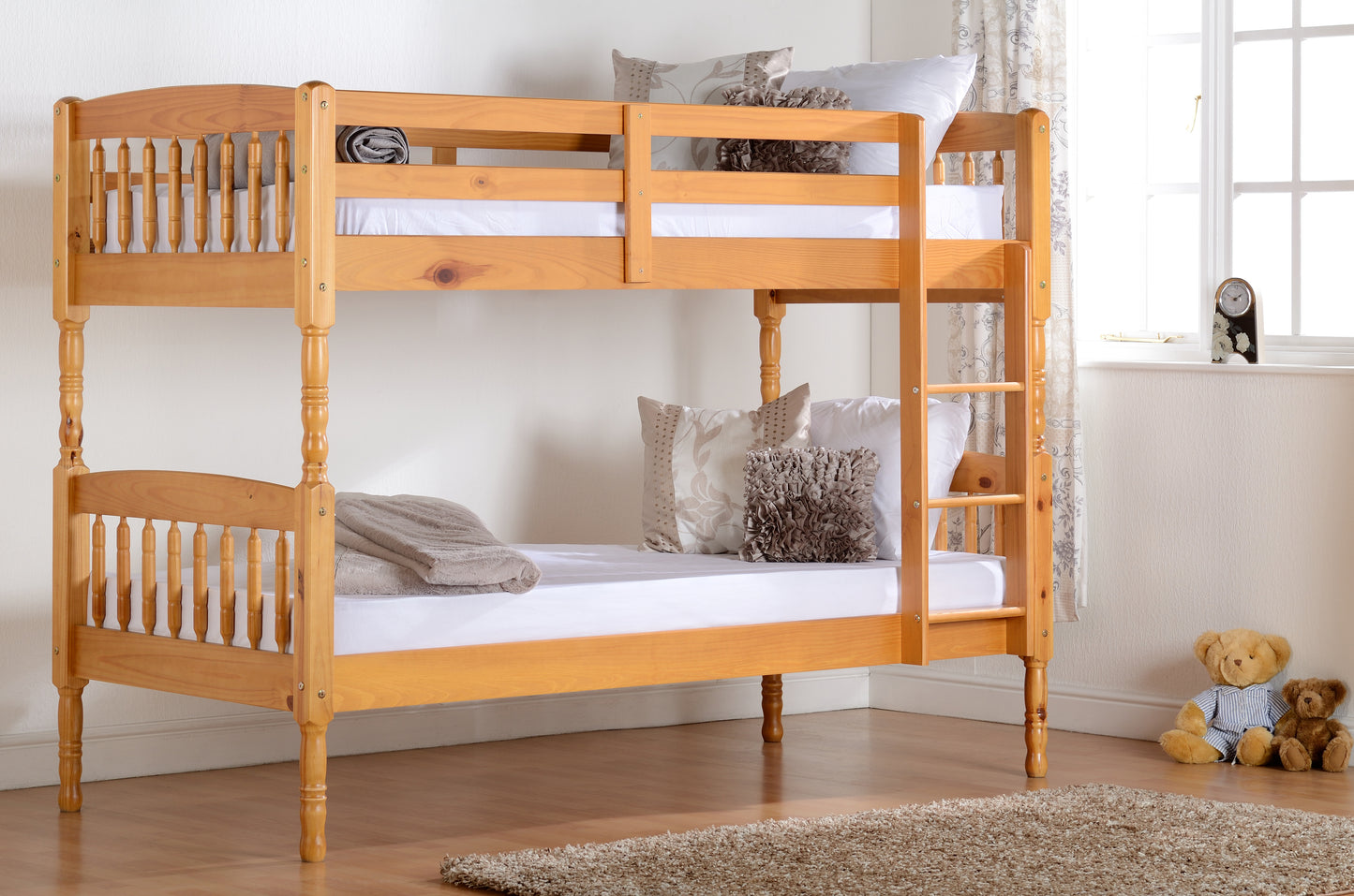 ALBANY 3' BUNK BED - ANTIQUE PINE