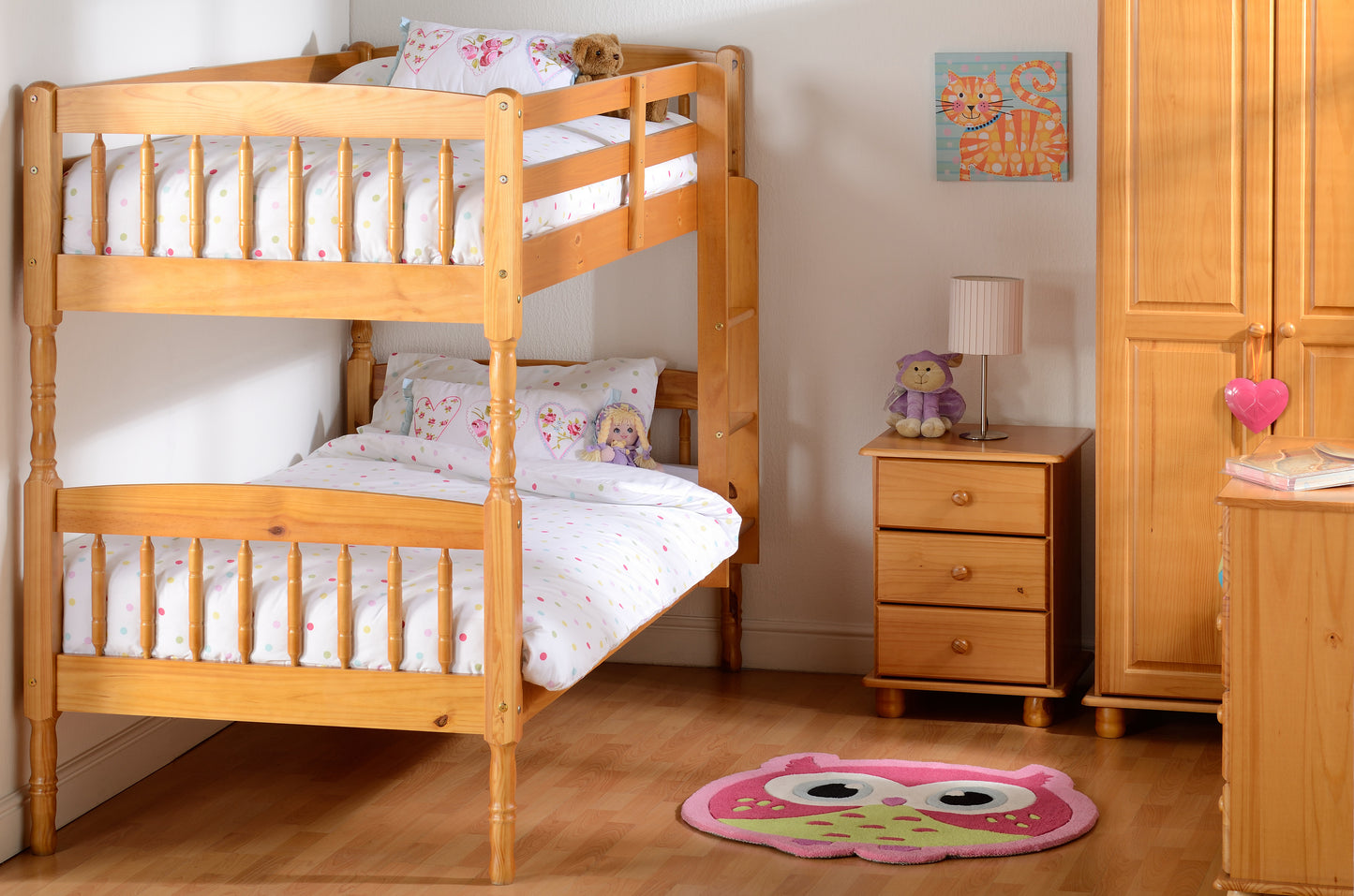 ALBANY 3' BUNK BED - ANTIQUE PINE