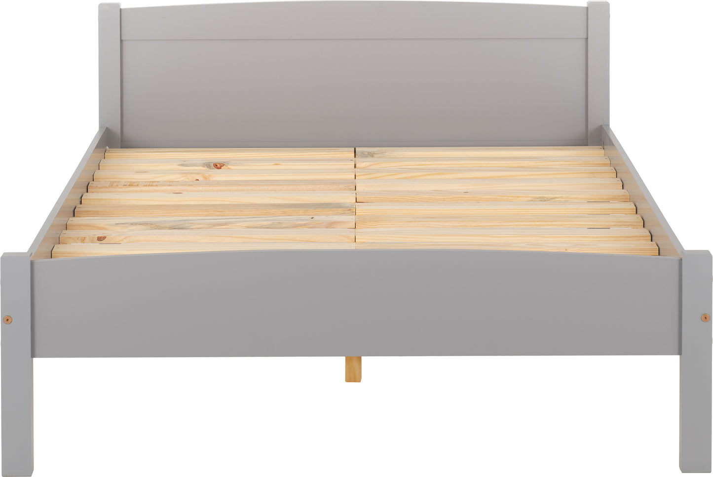 AMBER 4'6" BED - ANTIQUE PINE