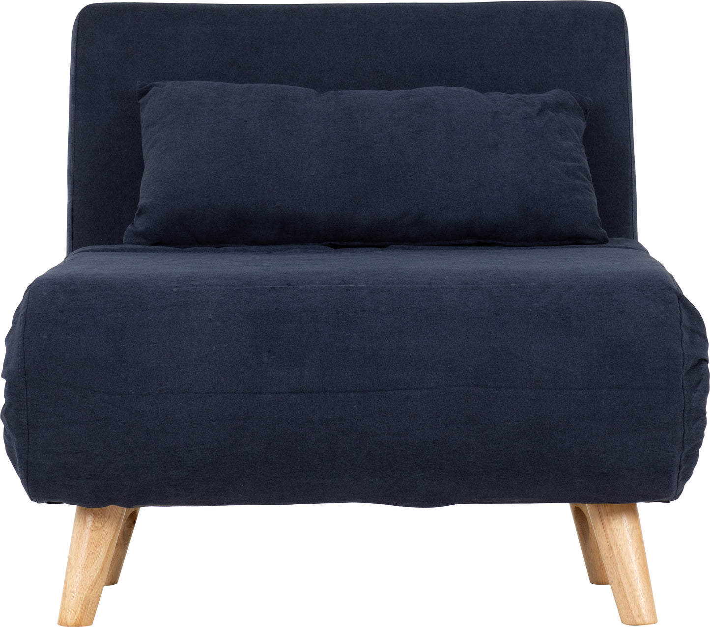 ASTORIA CHAIR BED - NAVY BLUE FABRIC