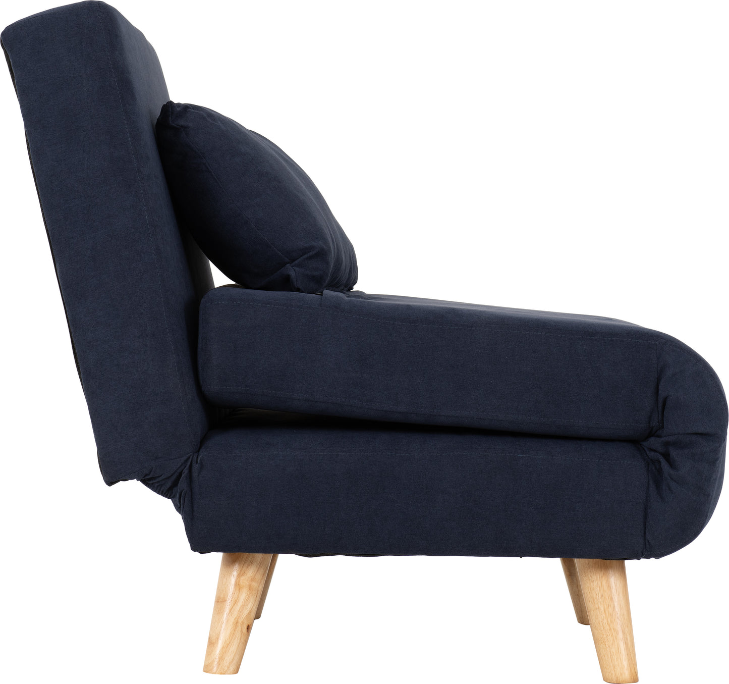 ASTORIA CHAIR BED - NAVY BLUE FABRIC