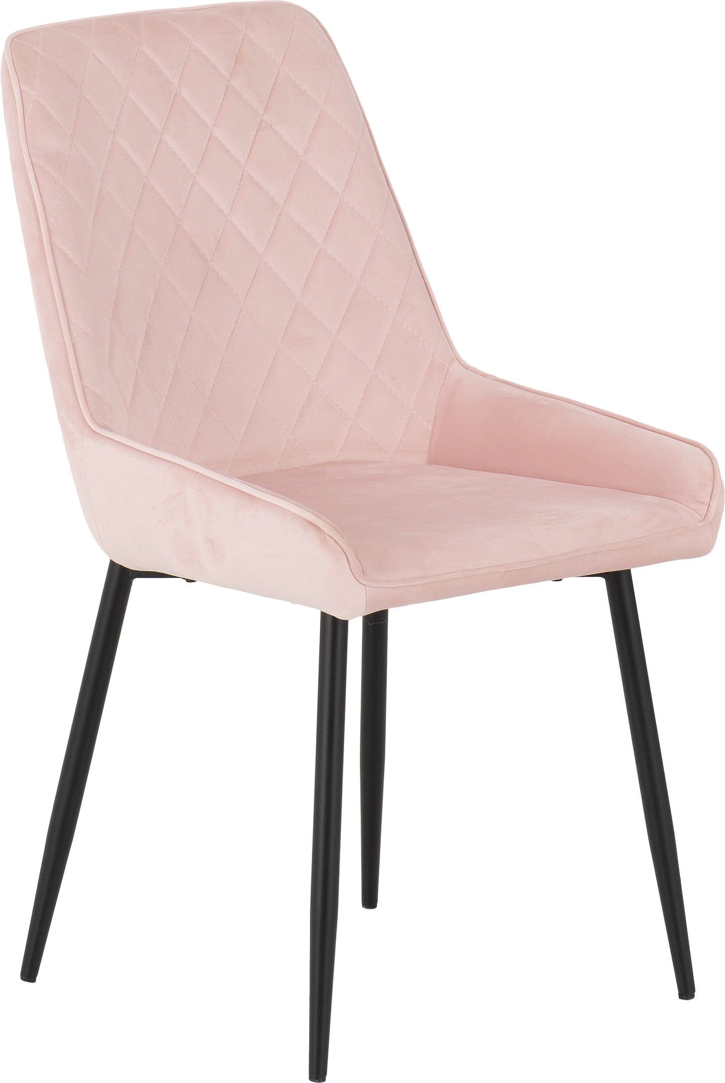 AVERY CHAIR (BOX OF 2) - BABY PINK VELVET