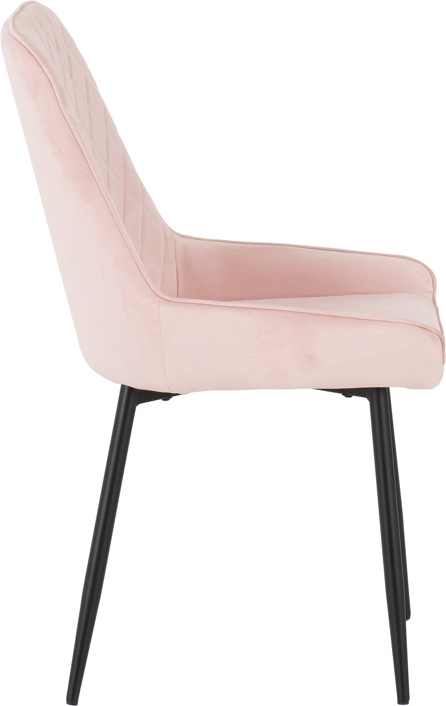 AVERY CHAIR (BOX OF 2) - BABY PINK VELVET