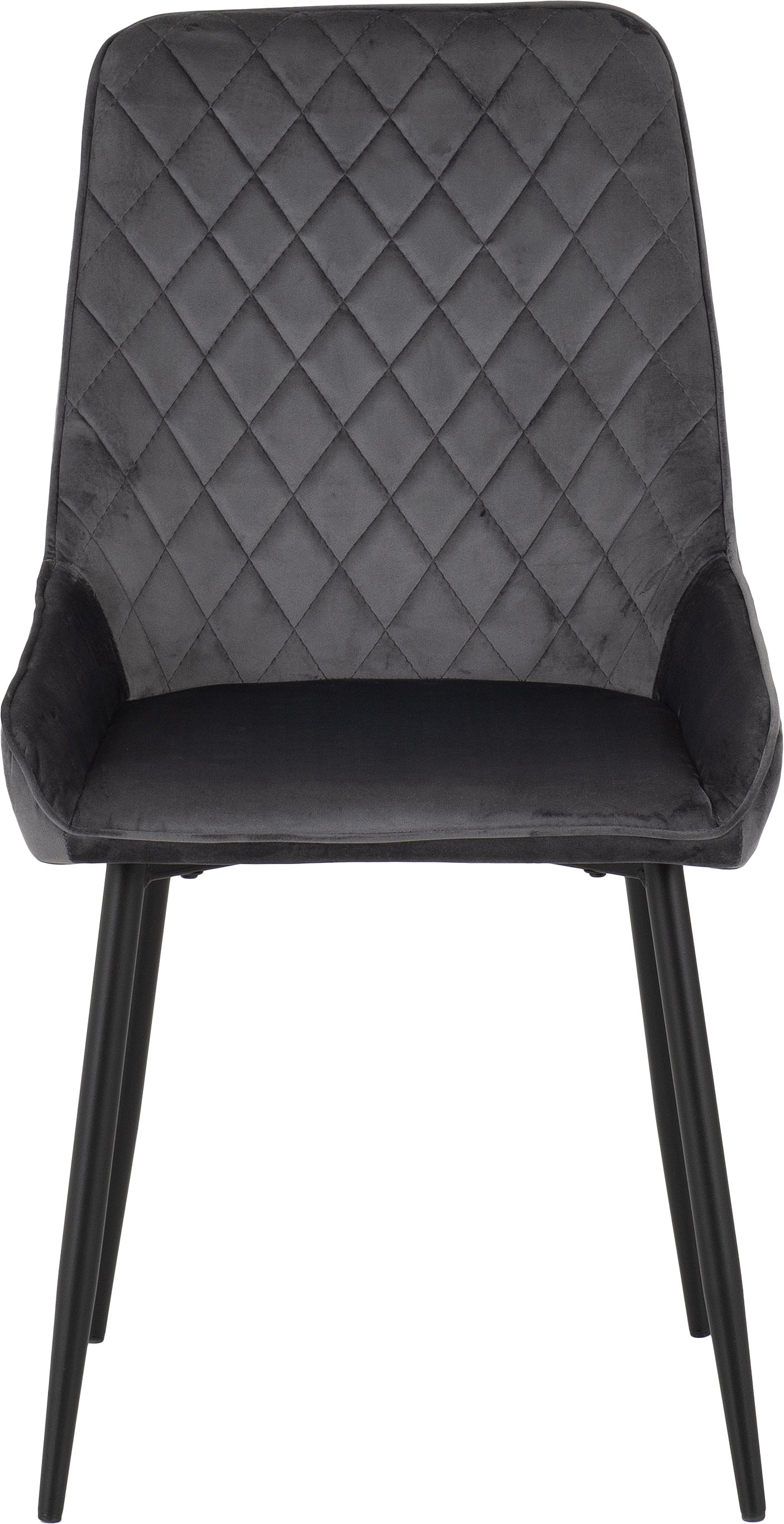 AVERY CHAIR (BOX OF 2) - GREY VELVET