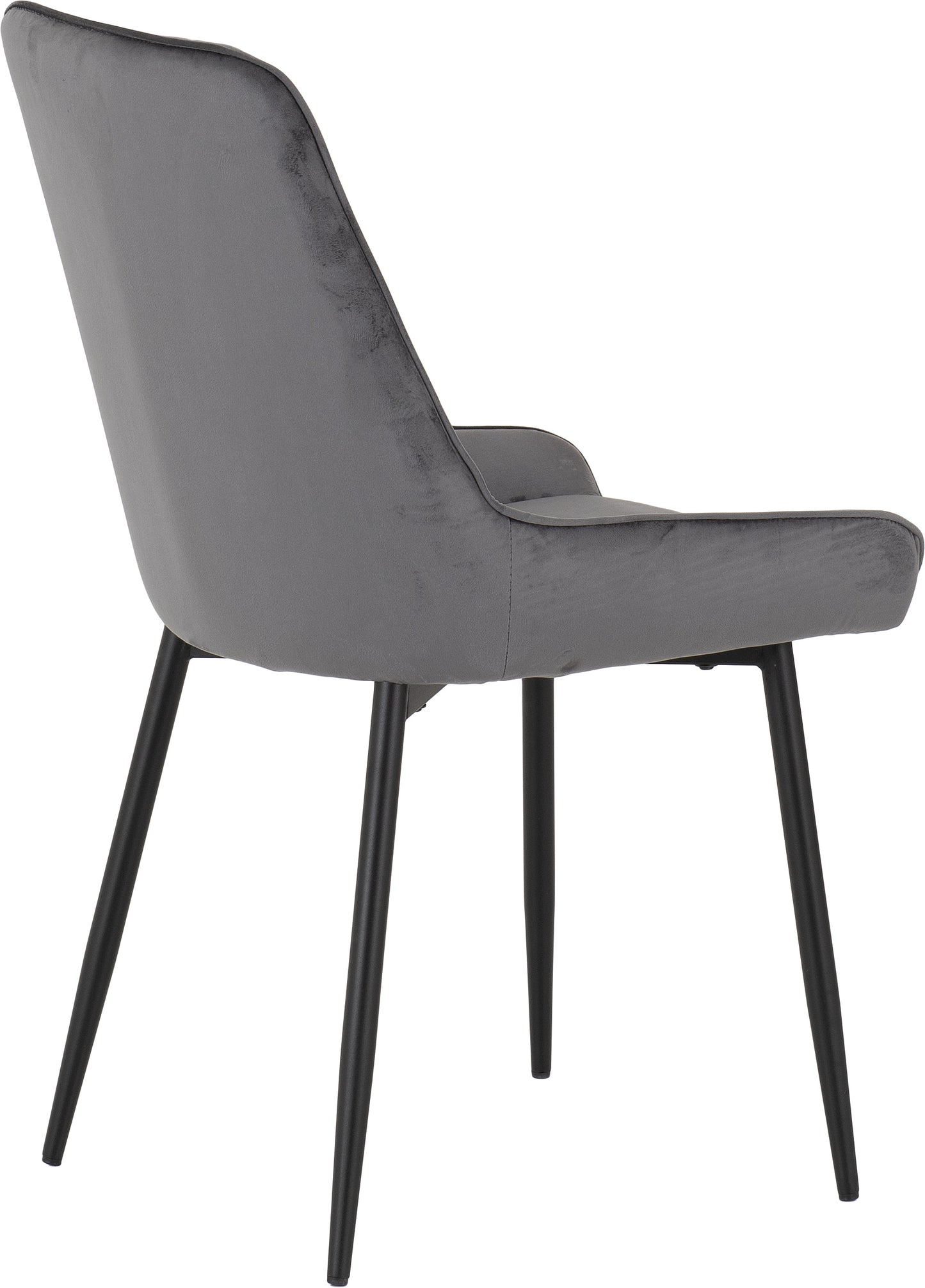 AVERY CHAIR (BOX OF 2) - GREY VELVET