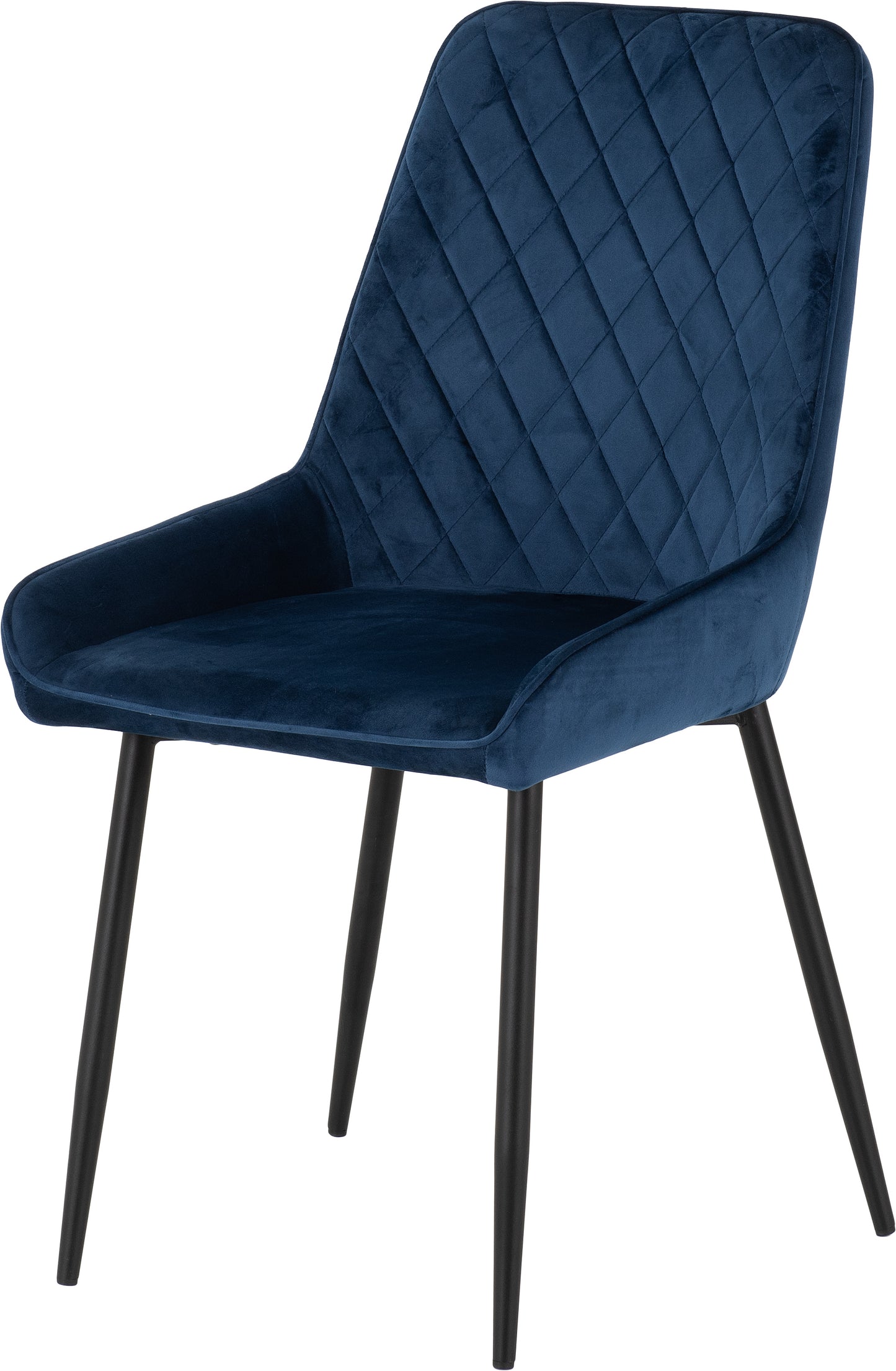 AVERY CHAIR (BOX OF 2) - SAPPHIRE BLUE VELVET