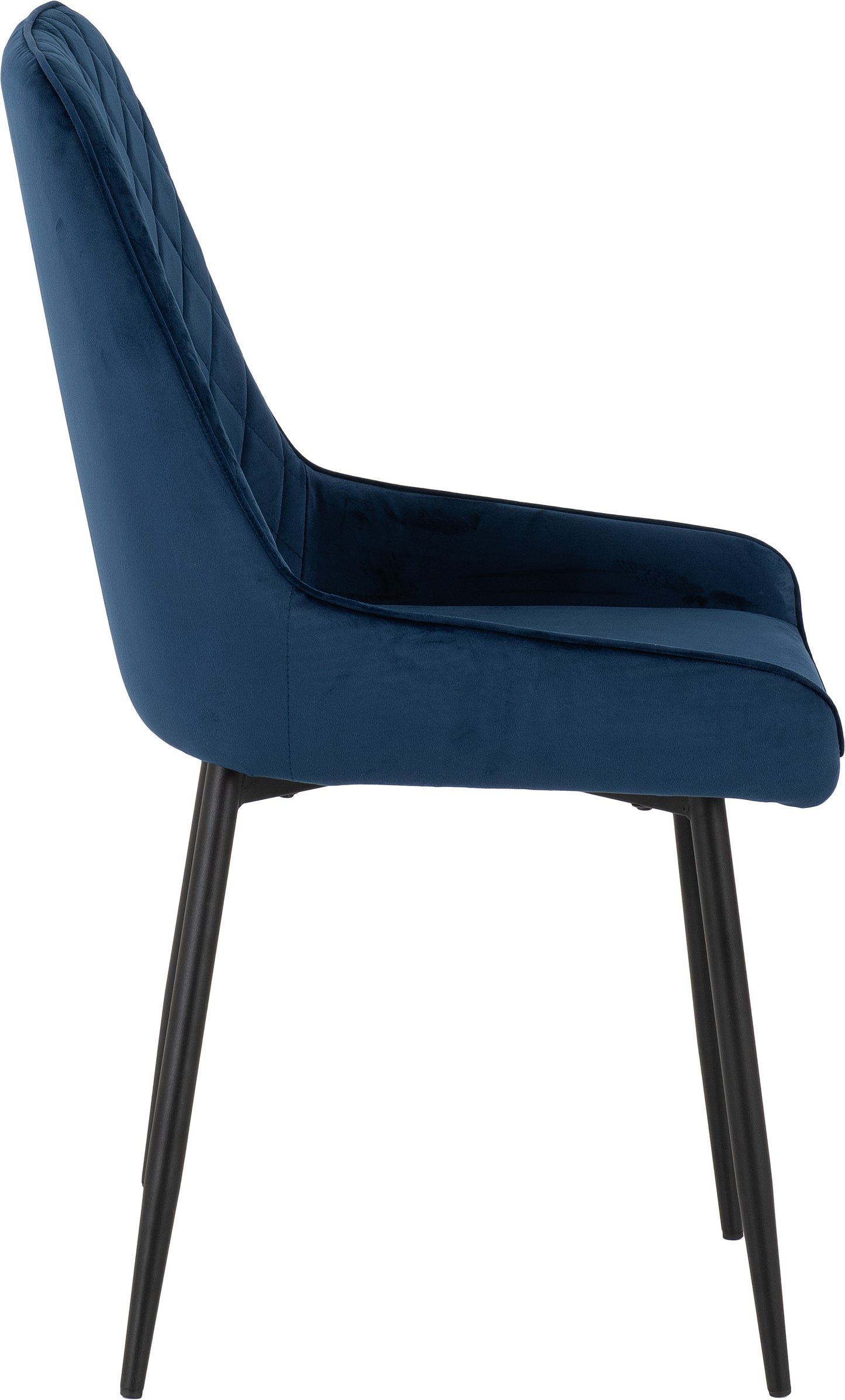 AVERY CHAIR (BOX OF 2) - SAPPHIRE BLUE VELVET