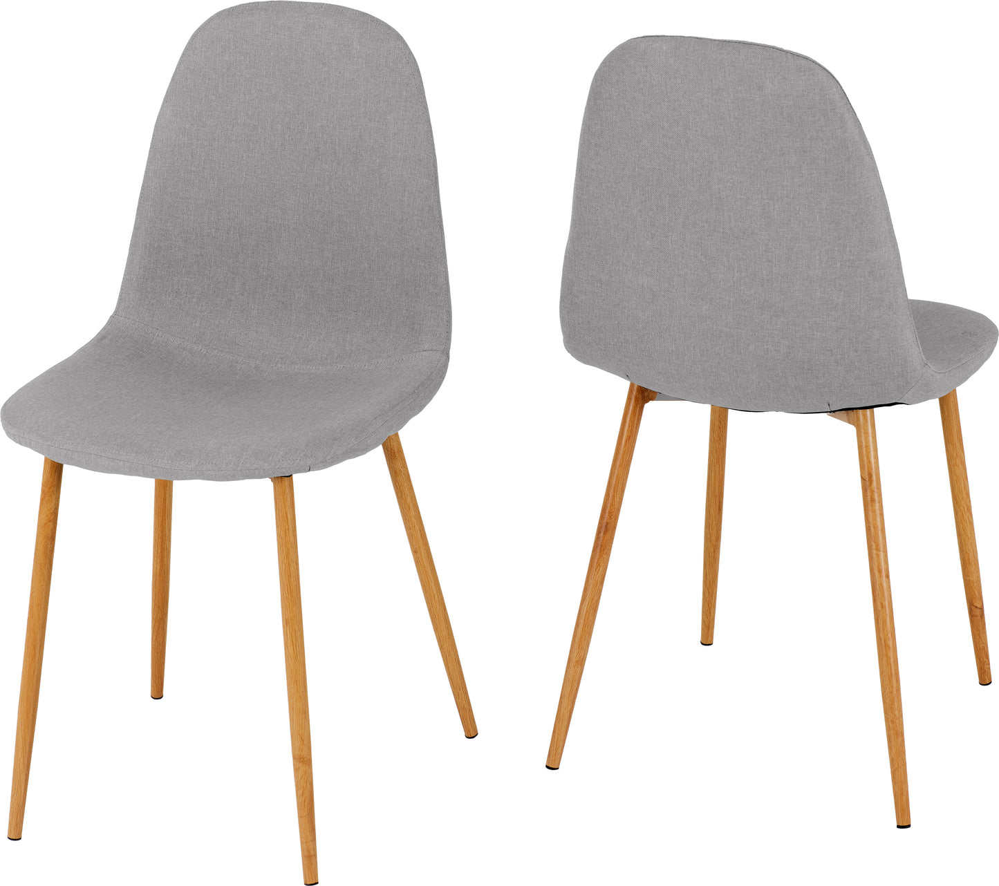 BARLEY CHAIR (BOX OF 4) - GREY FABRIC