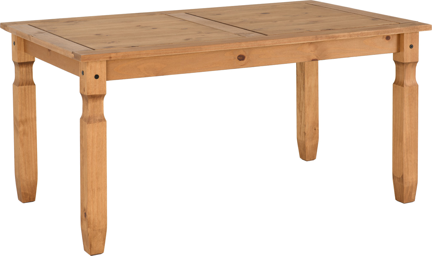 CORONA 5' DINING TABLE - DISTRESSED WAXED PINE