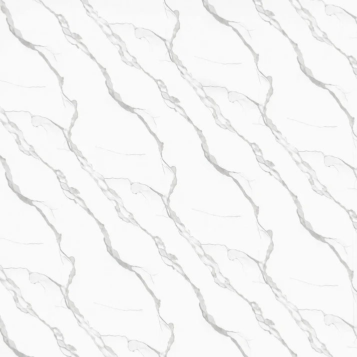 Wall Panel 011A - White Marble W:90cm - (Wall Board) Price per 1 Panel