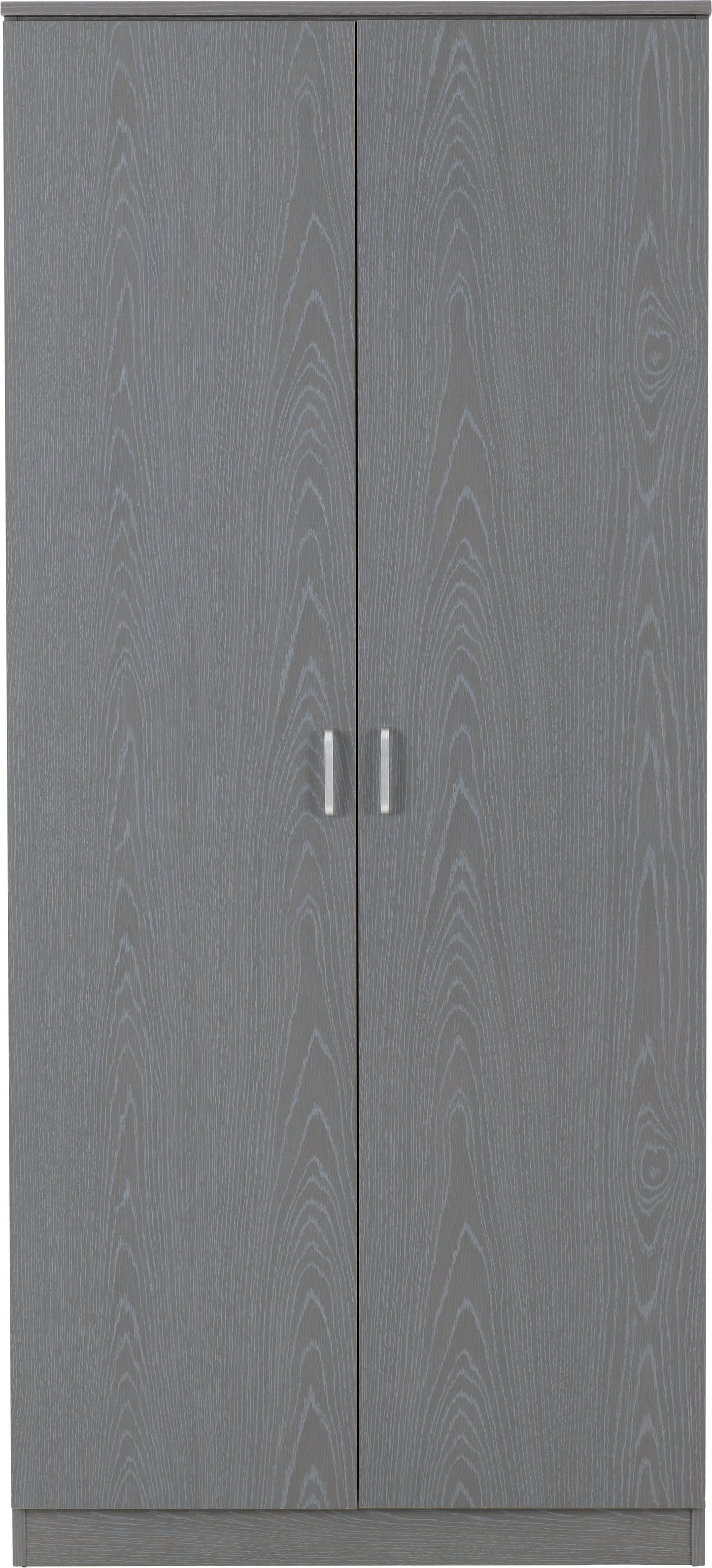 FELIX 2 DOOR WARDROBE - GREY