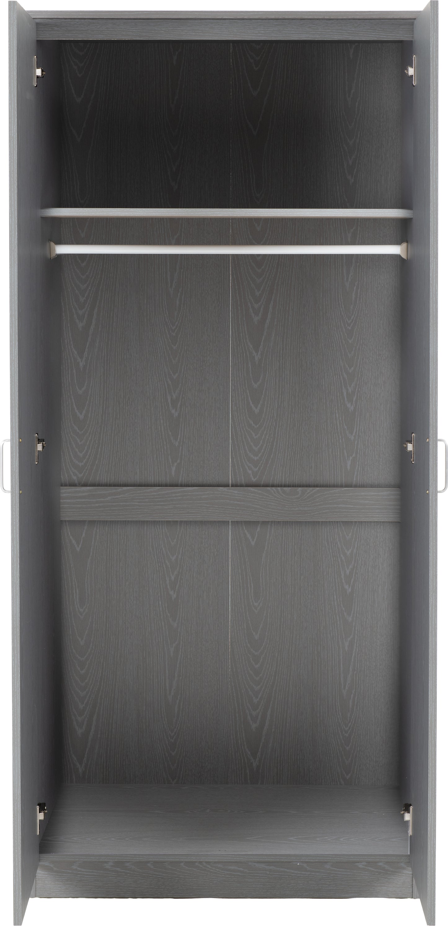 FELIX 2 DOOR WARDROBE - GREY