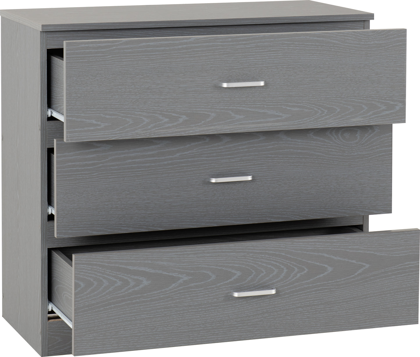 FELIX 3 DRAWER CHEST - GREY