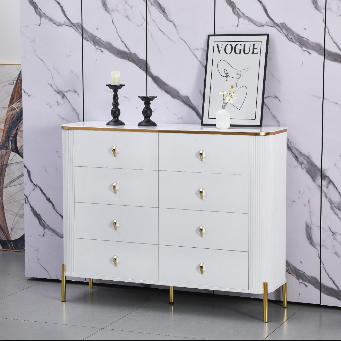 High Gloss Sideboard Small