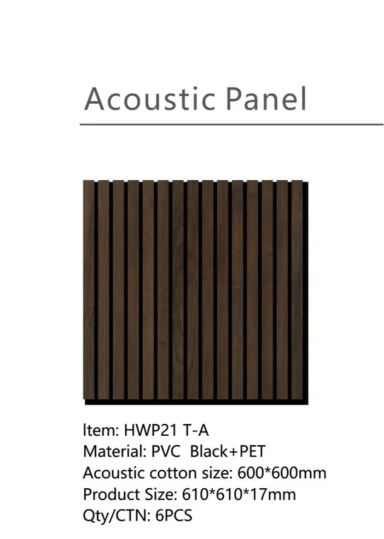 HWP 21 T - Walnut 12 pcs/ CTN