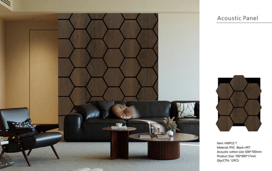 HWP 22 T - Walnut 12 pcs/ CTN