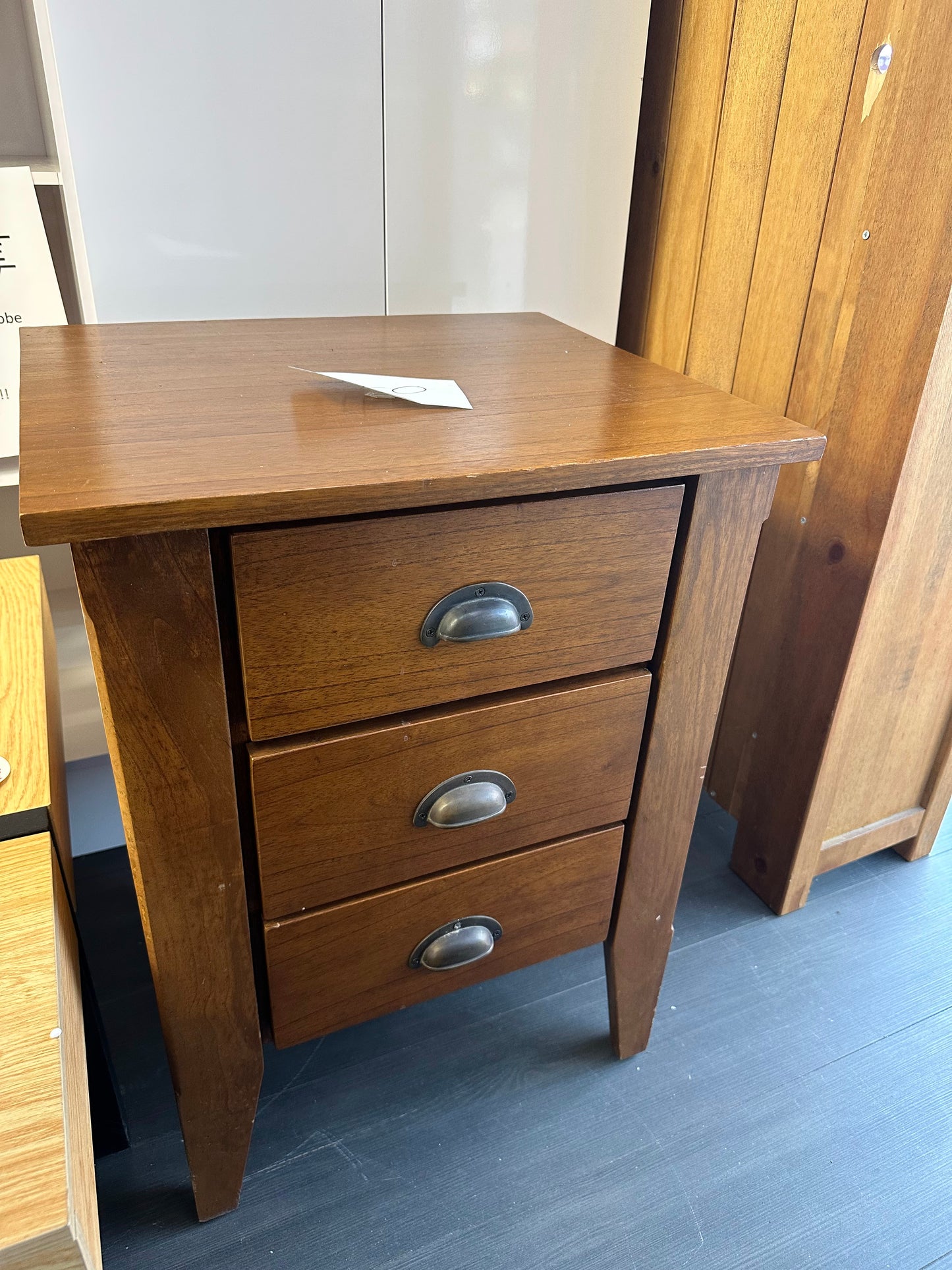 Oak Bedside Table