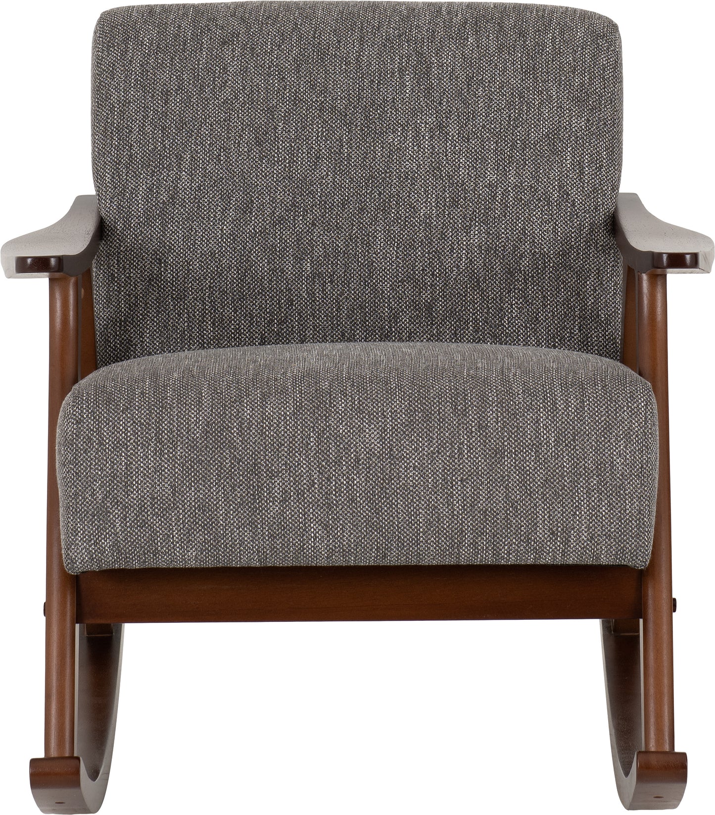 KENDRA ROCKING CHAIR - GREY FABRIC