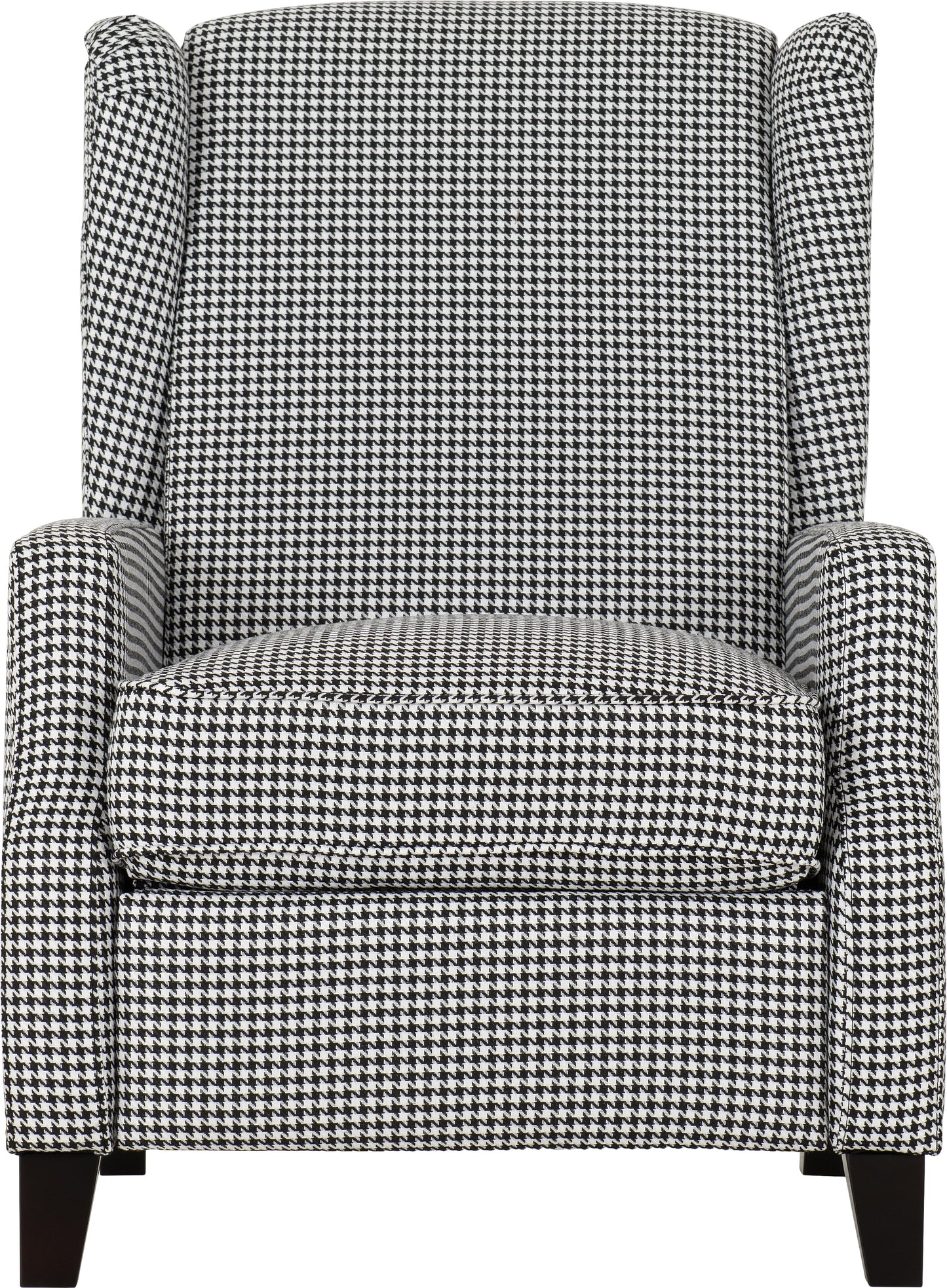 KENSINGTON RECLINER CHAIR  - DOGTOOTH FABRIC