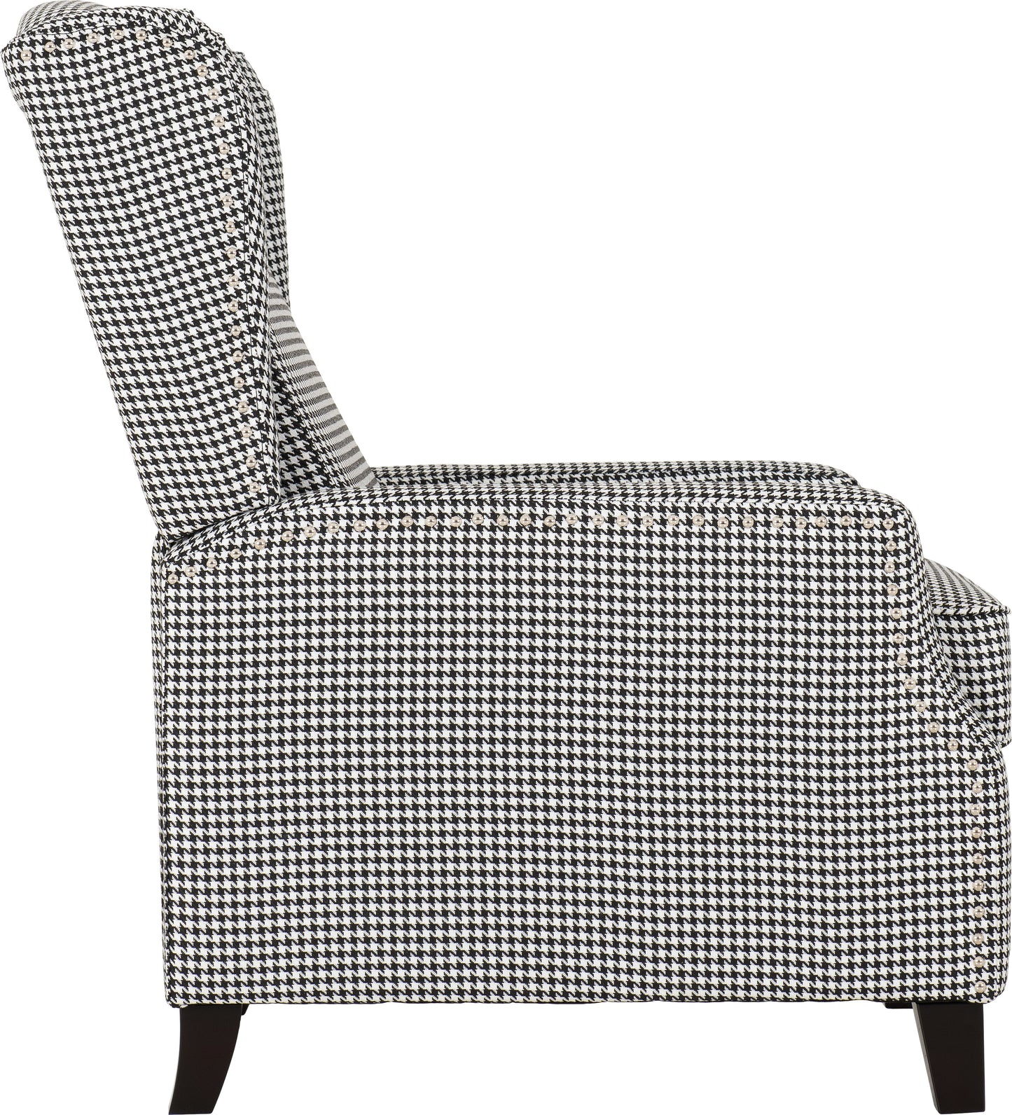 KENSINGTON RECLINER CHAIR  - DOGTOOTH FABRIC