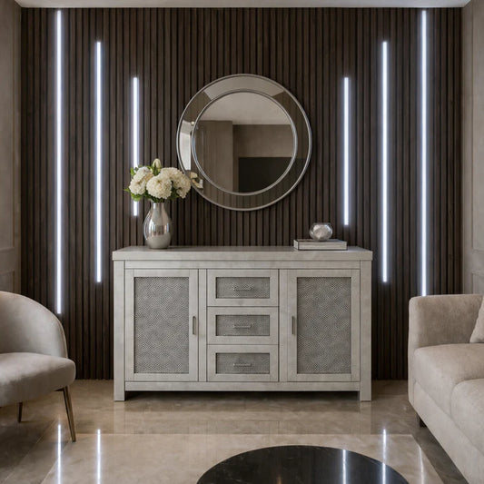 Wall Panel LED Lighting 04 - White LED (6pcs)