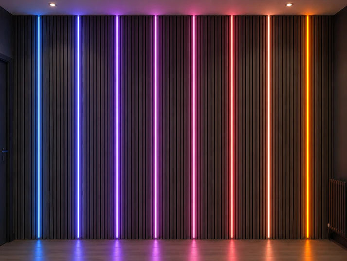 Wall Panel LED Lighting 08 Multi-colour - Flexible