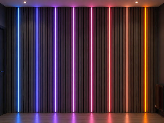 Wall Panel LED Lighting 08 Multi-colour - Flexible