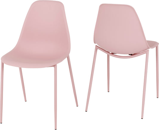 LINDON CHAIR (BOX OF 2) - PINK