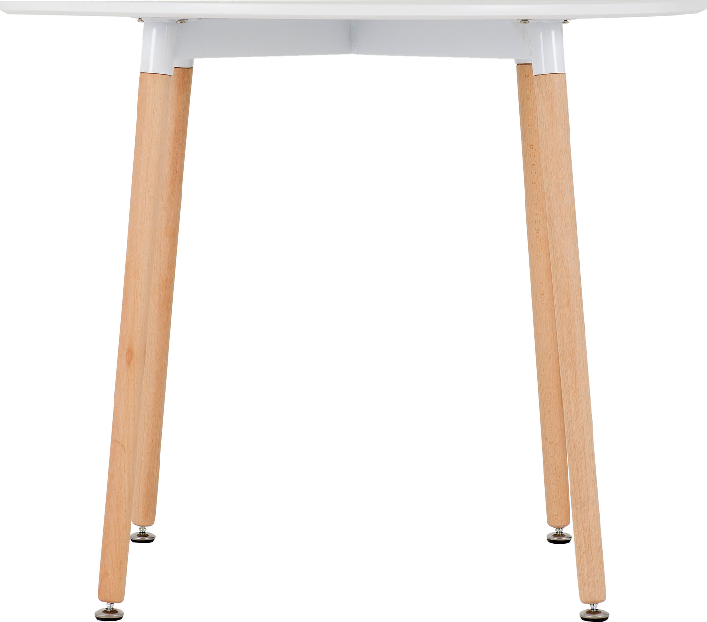 LINDON DINING TABLE - WHITE/NATURAL OAK