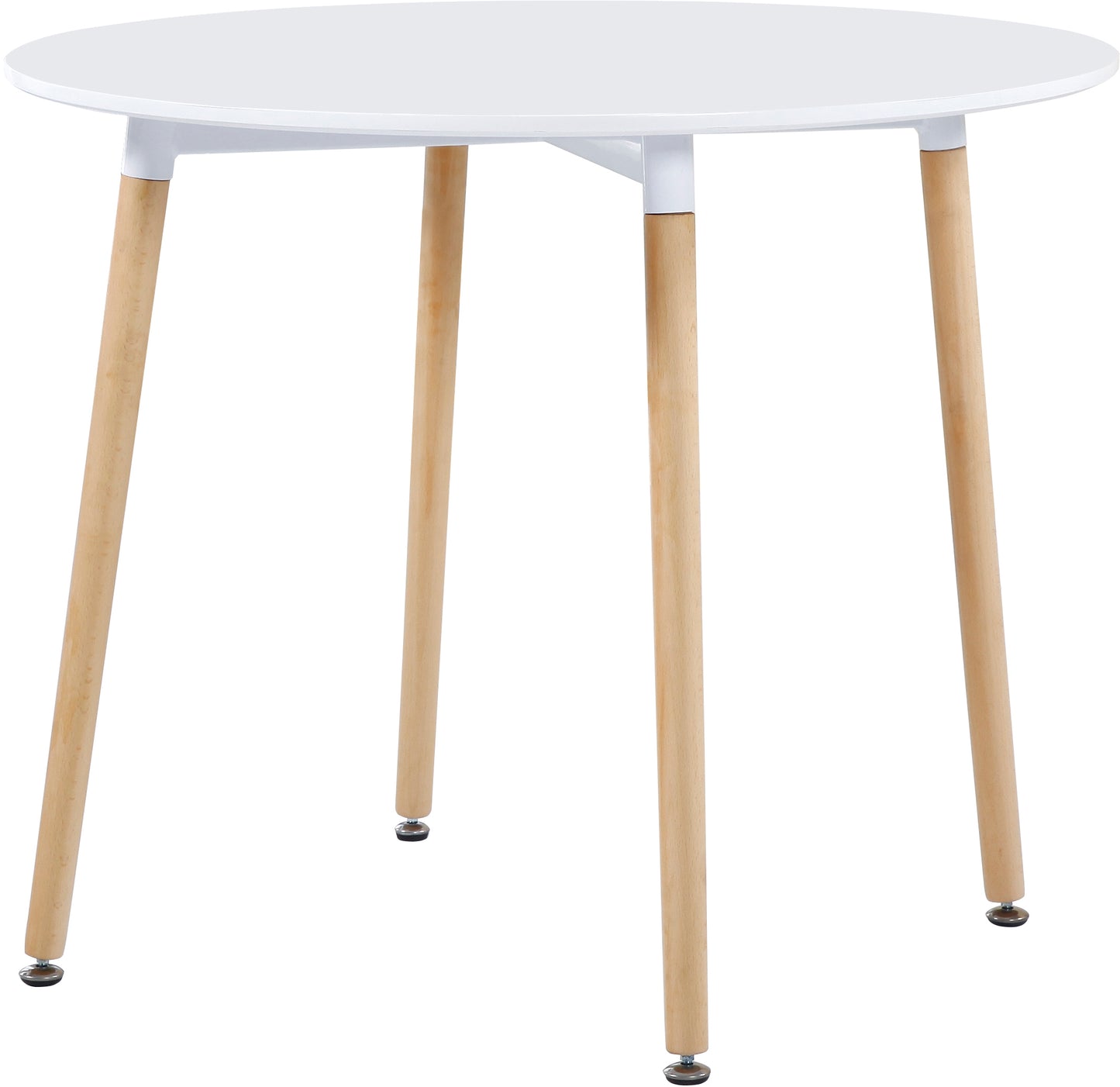 LINDON DINING TABLE - WHITE/NATURAL OAK