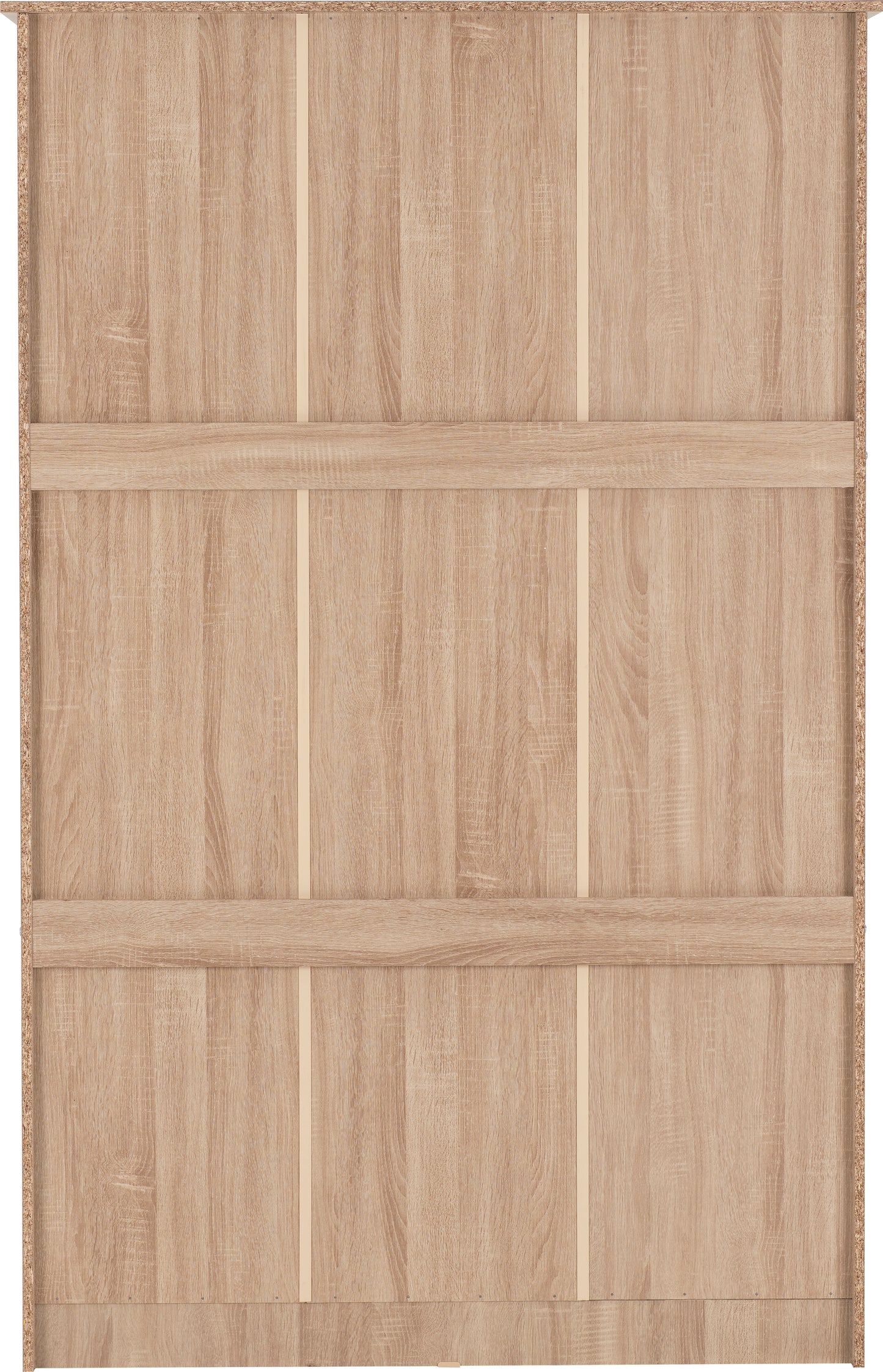 LISBON 3 DOOR WARDROBE - LIGHT OAK EFFECT VENEER