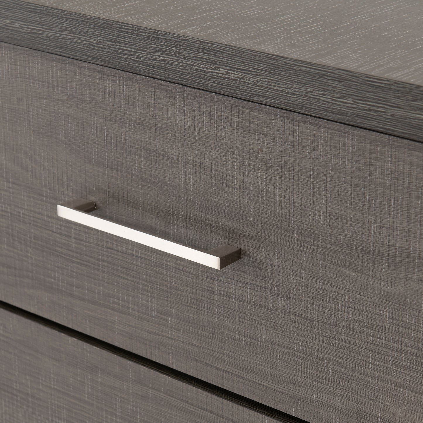 LISBON 3 DRAWER CHEST - BLACK WOOD GRAIN