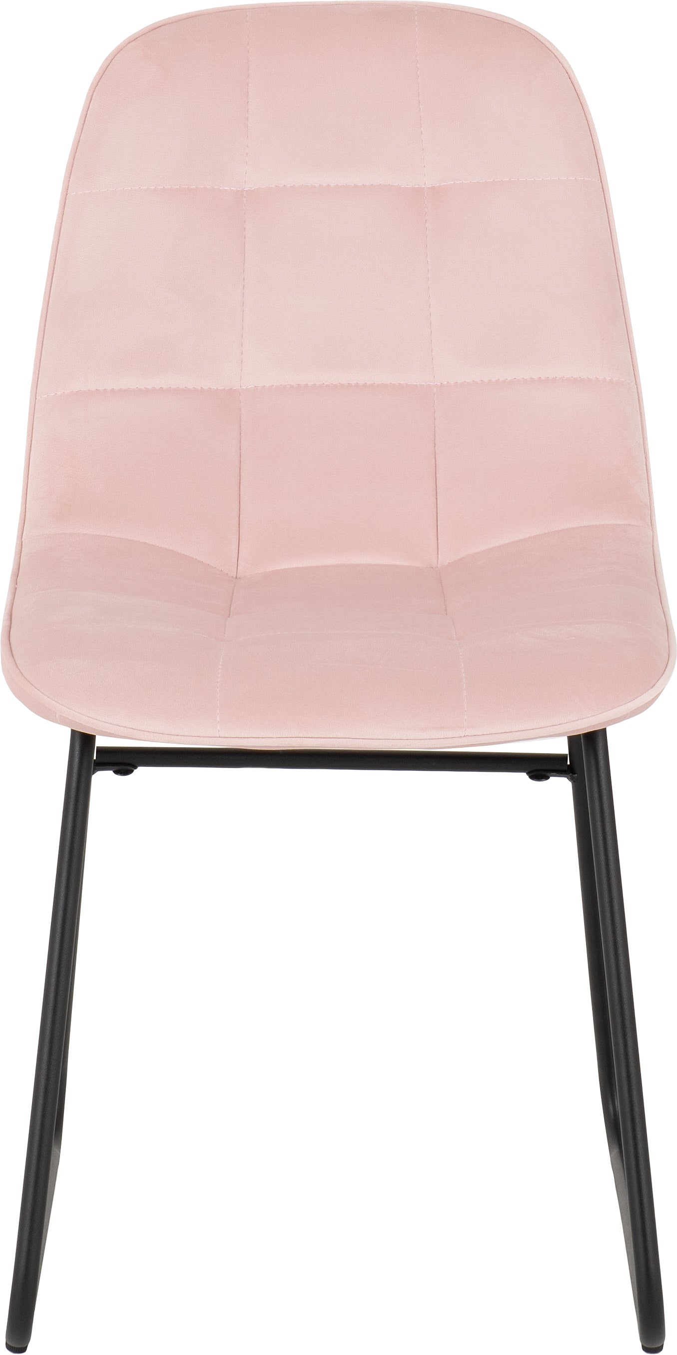 LUKAS CHAIR (BOX OF 2) - BABY PINK VELVET