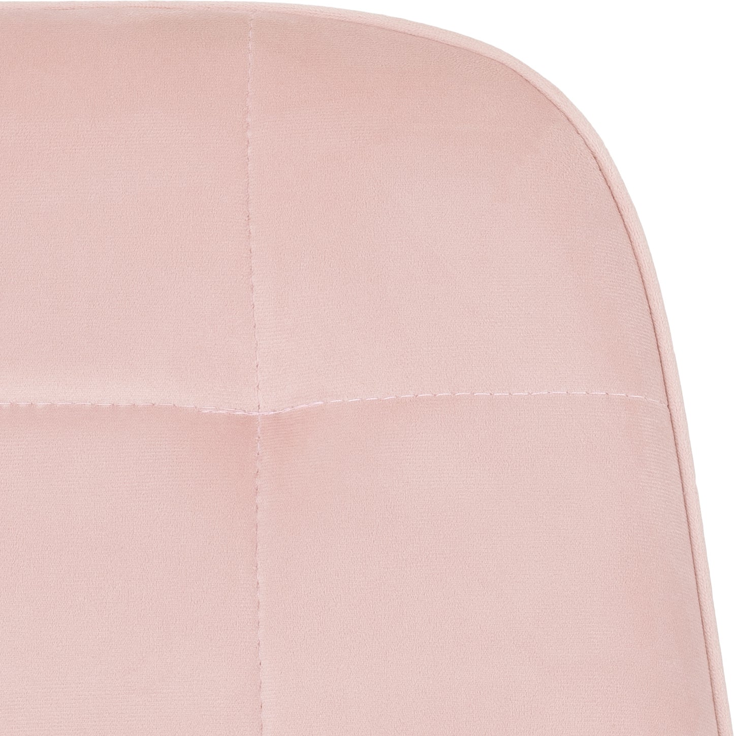 LUKAS CHAIR (BOX OF 2) - BABY PINK VELVET