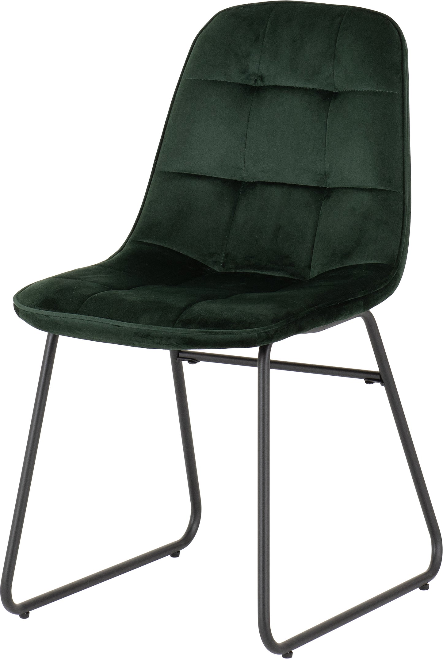 LUKAS CHAIR (BOX OF 2) - EMERALD GREEN VELVET