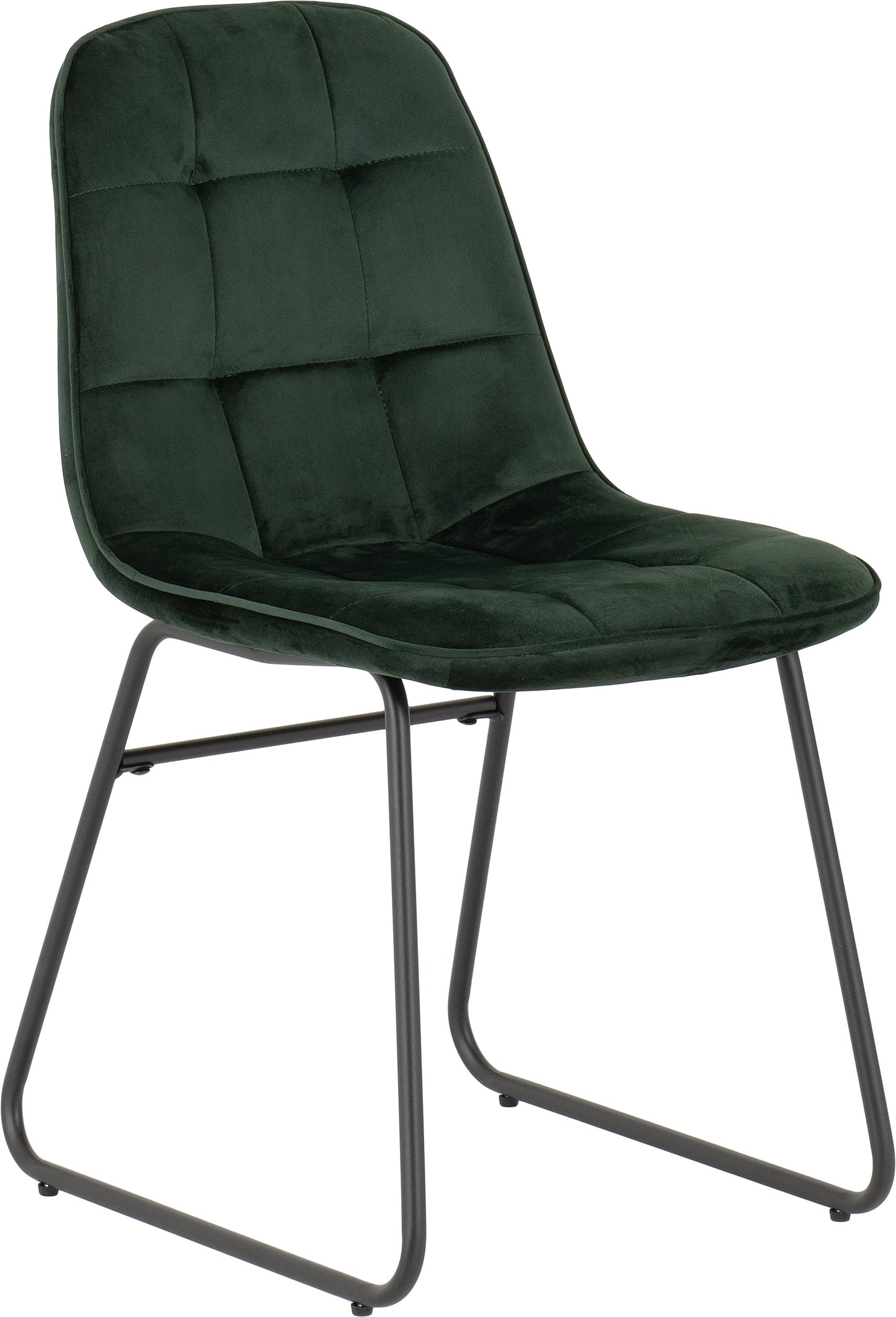 LUKAS CHAIR (BOX OF 2) - EMERALD GREEN VELVET