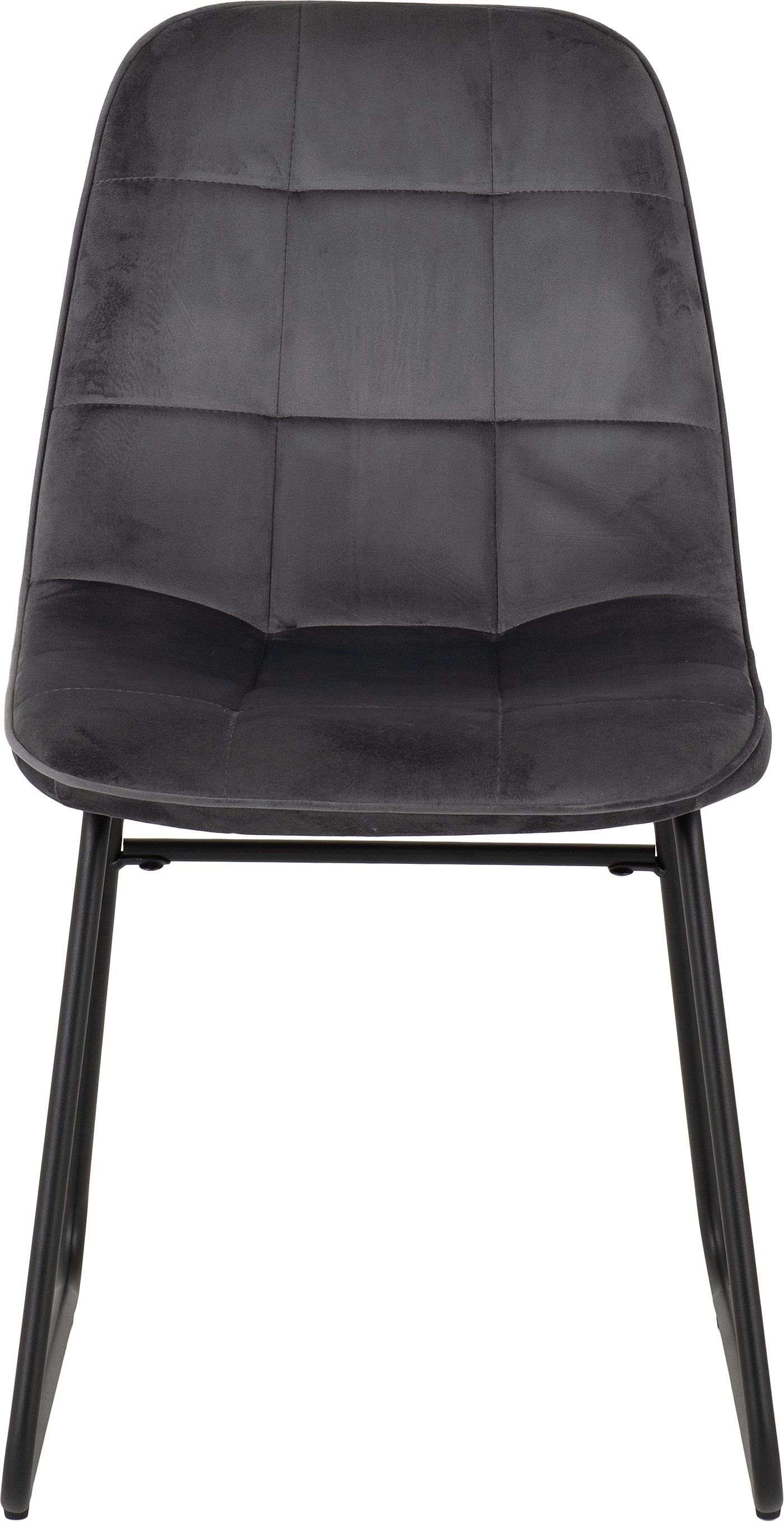 LUKAS CHAIR (BOX OF 2) - GREY VELVET