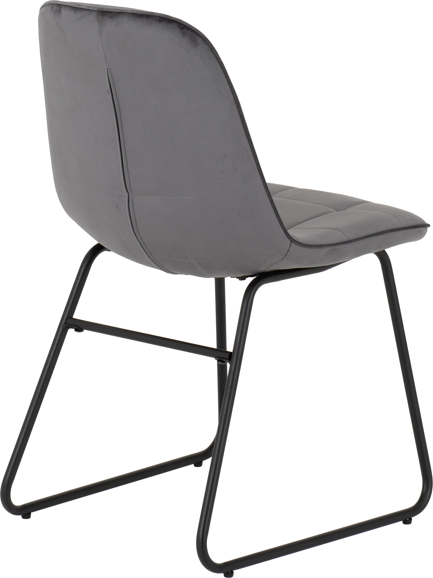 LUKAS CHAIR (BOX OF 2) - GREY VELVET