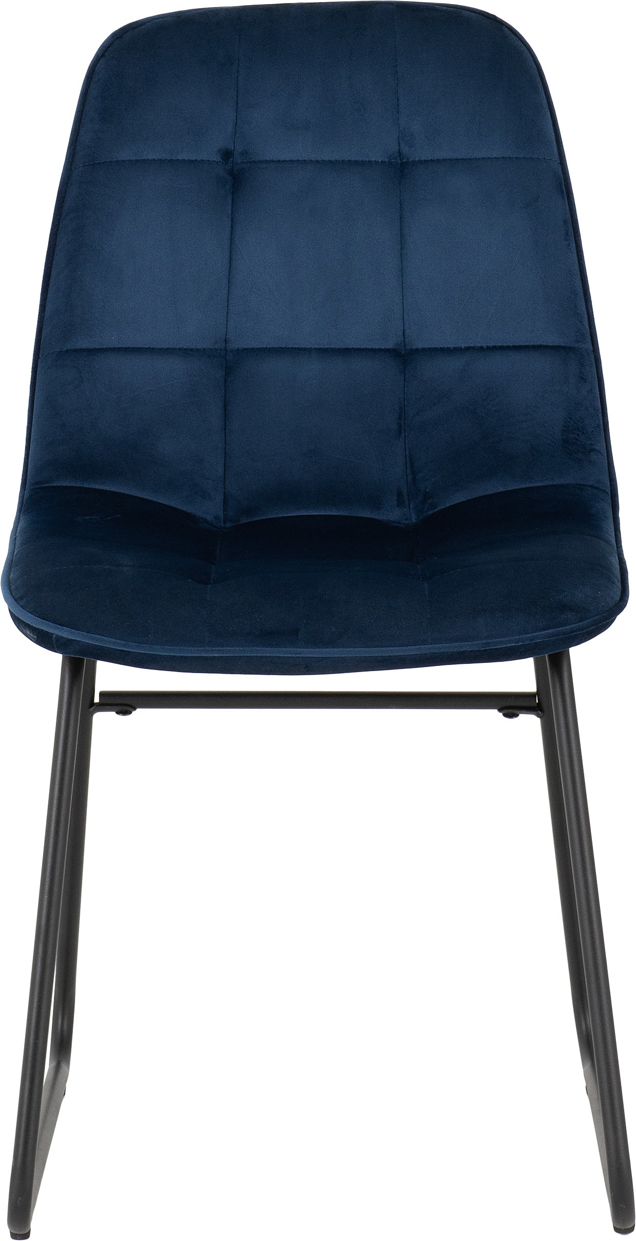 LUKAS CHAIR (BOX OF 2) - SAPPHIRE BLUE VELVET