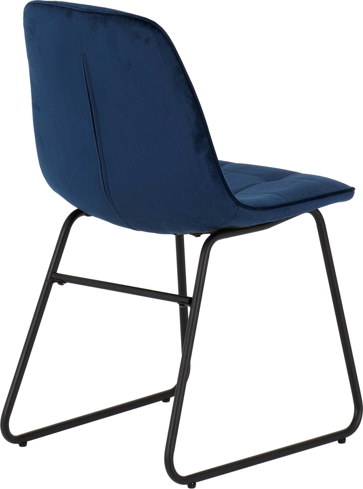 LUKAS CHAIR (BOX OF 2) - SAPPHIRE BLUE VELVET