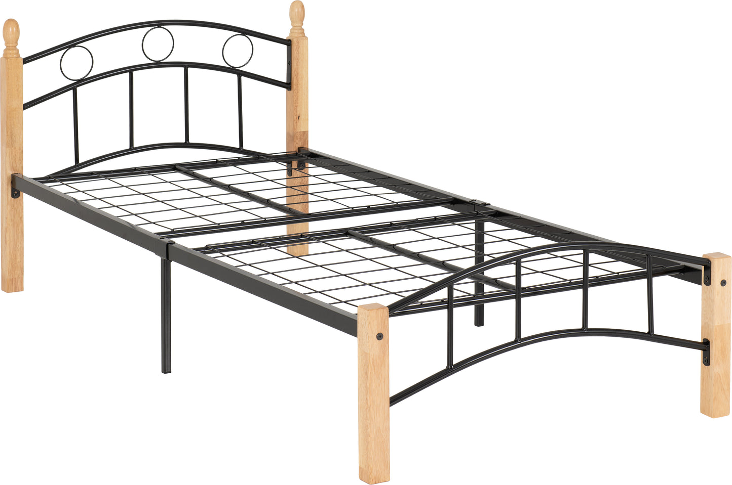 LUTON 3' BED - NATURAL/BLACK