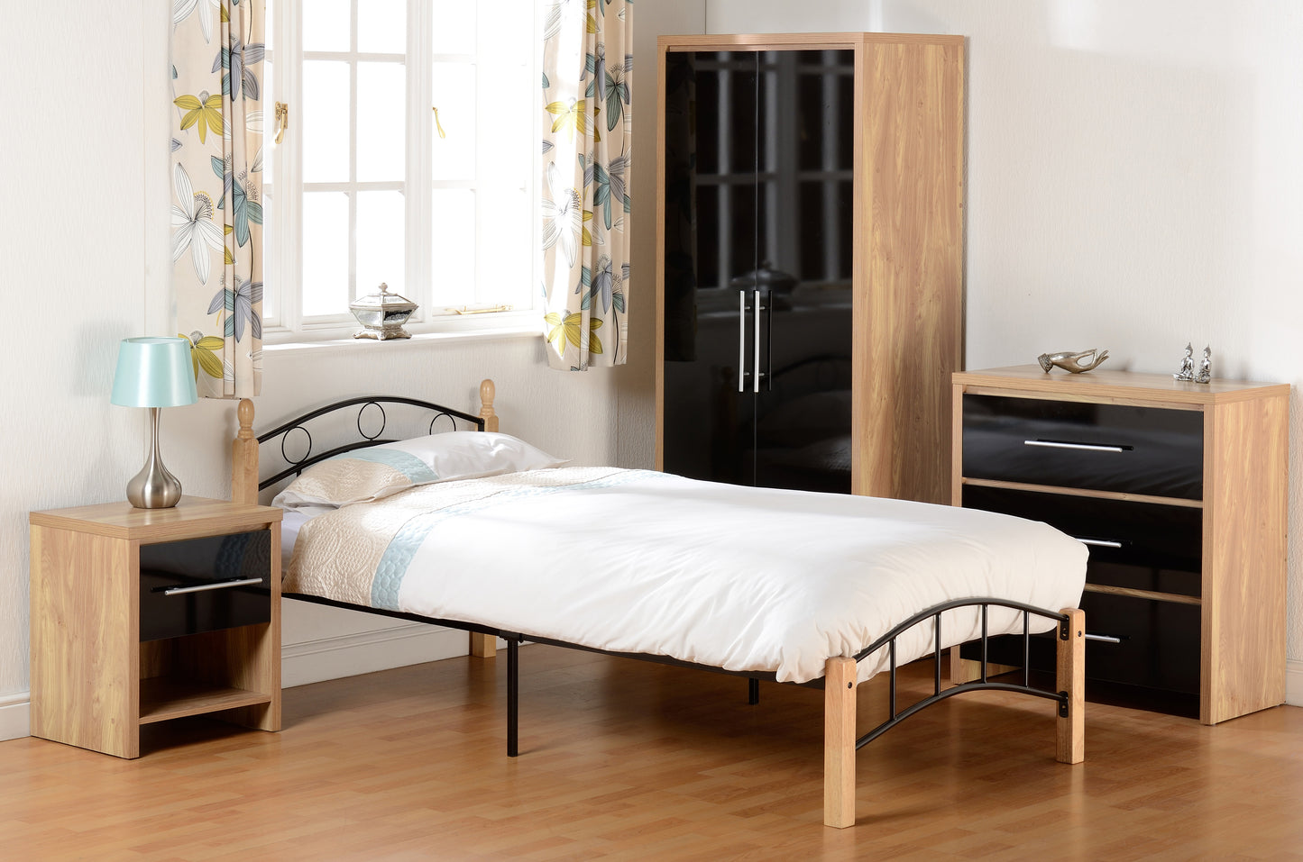 LUTON 3' BED - NATURAL/BLACK