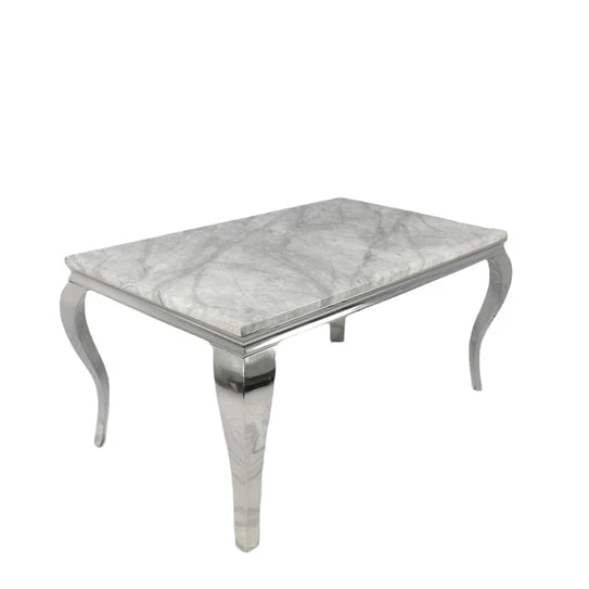 Lewis Marble Dining Table Grey