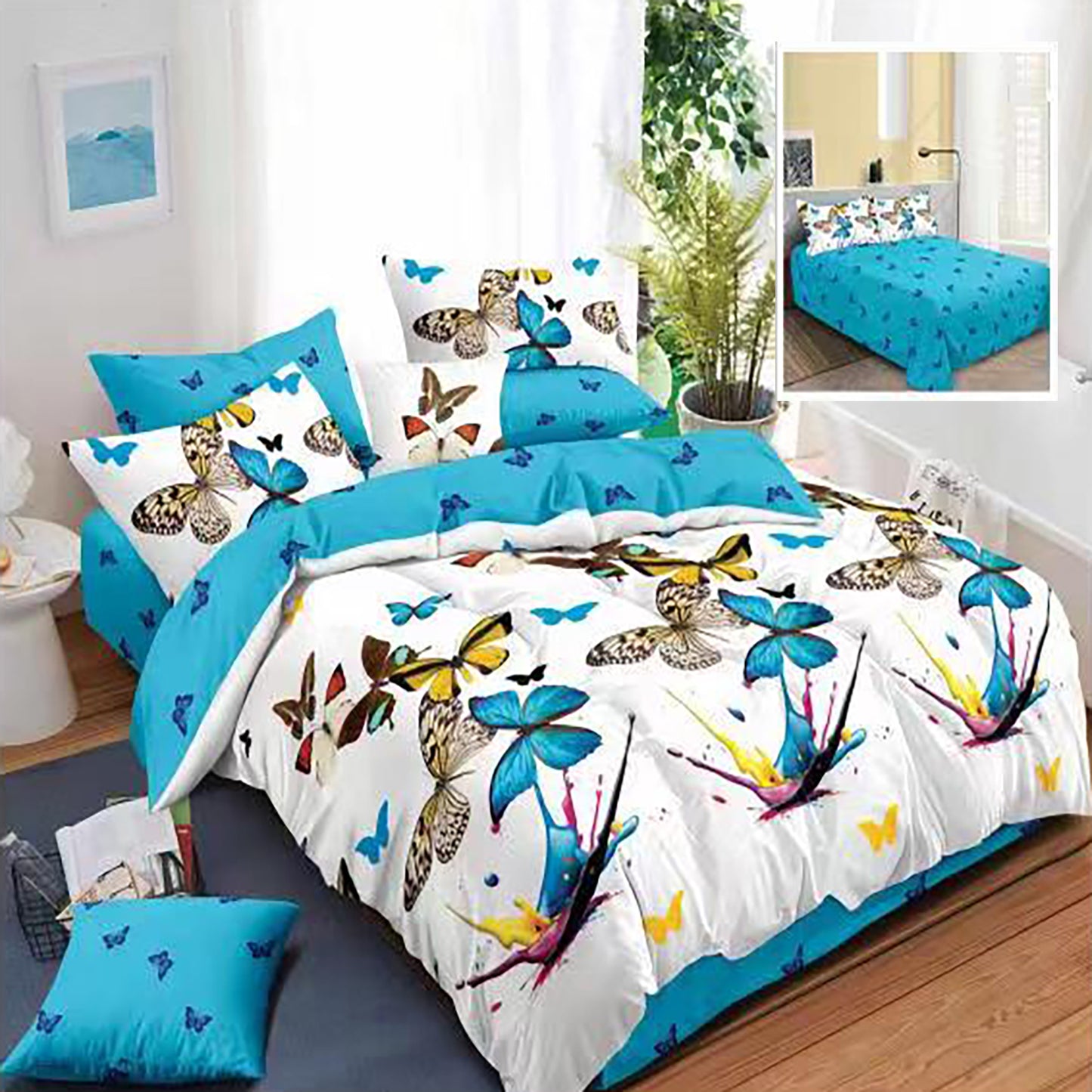 6 Piece Bed Linen Set Finet (Special Print)