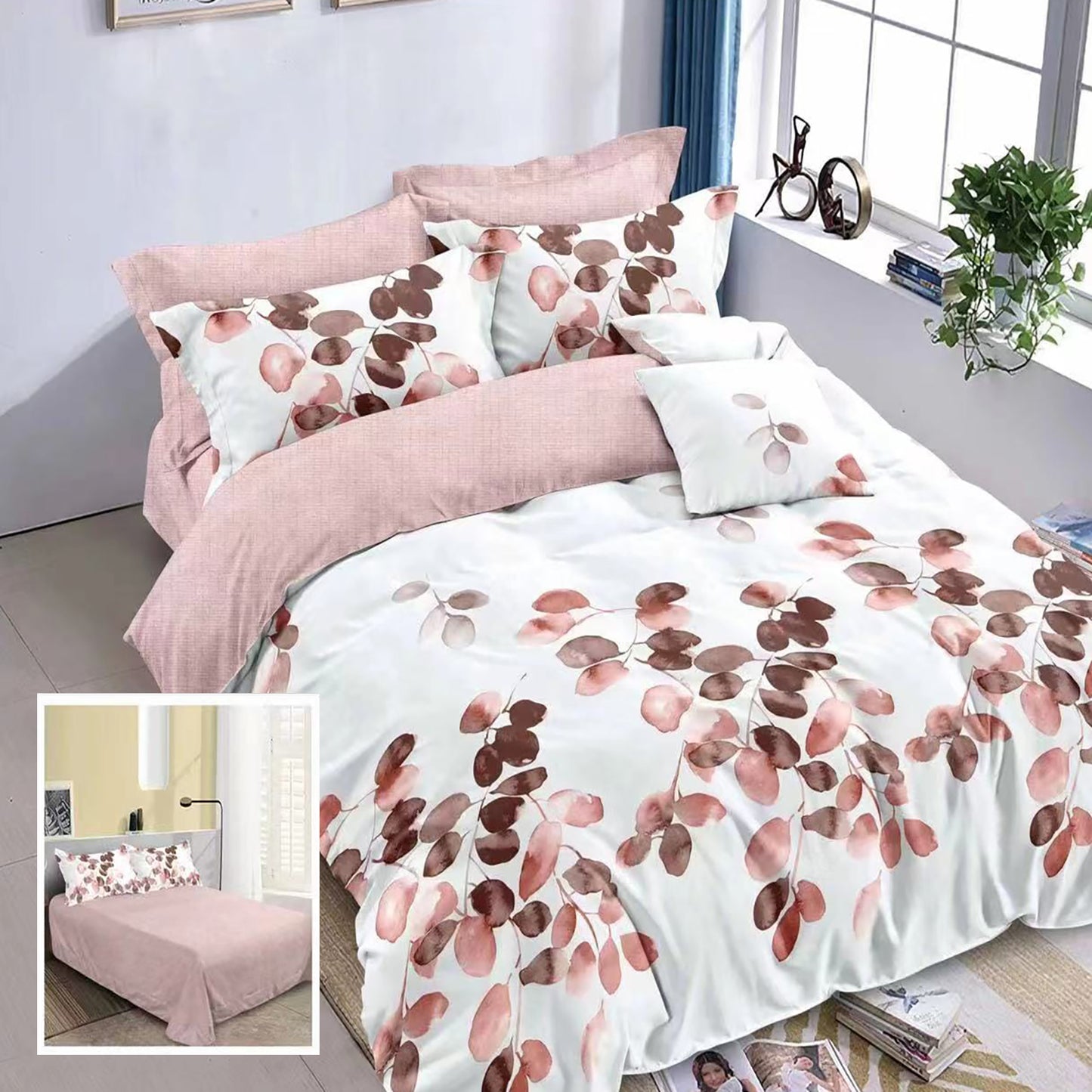 6 Piece Bed Linen Set Finet (Special Print)