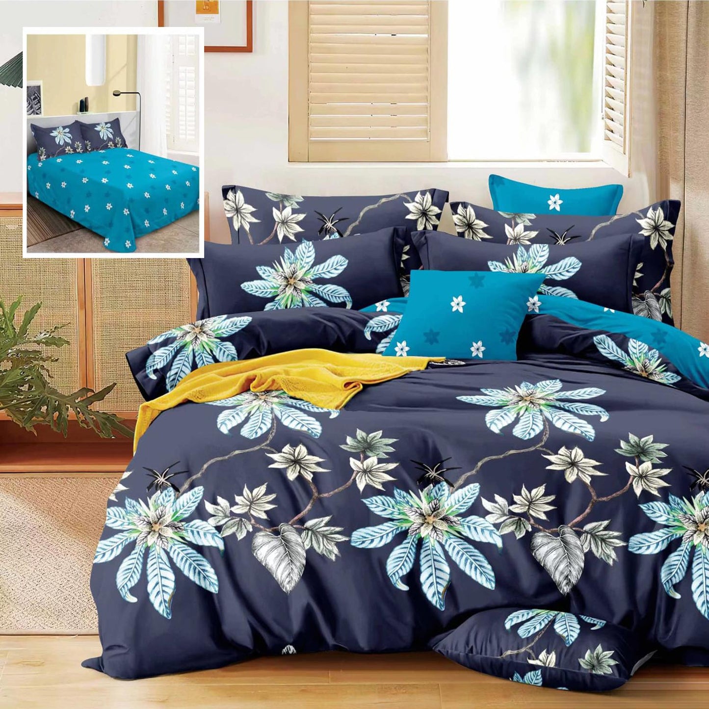 6 Piece Bed Linen Set Finet (Special Print)