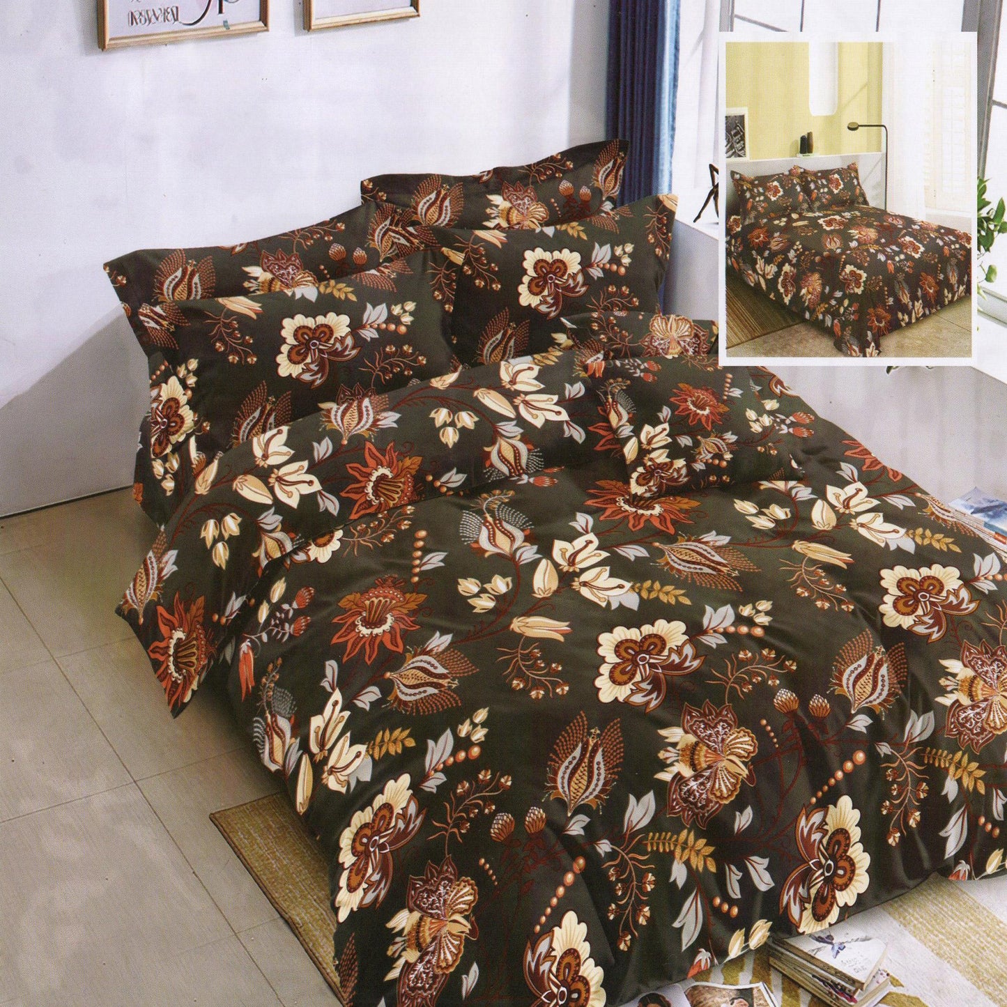 6 Piece Bed Linen Set Finet (Special Print)