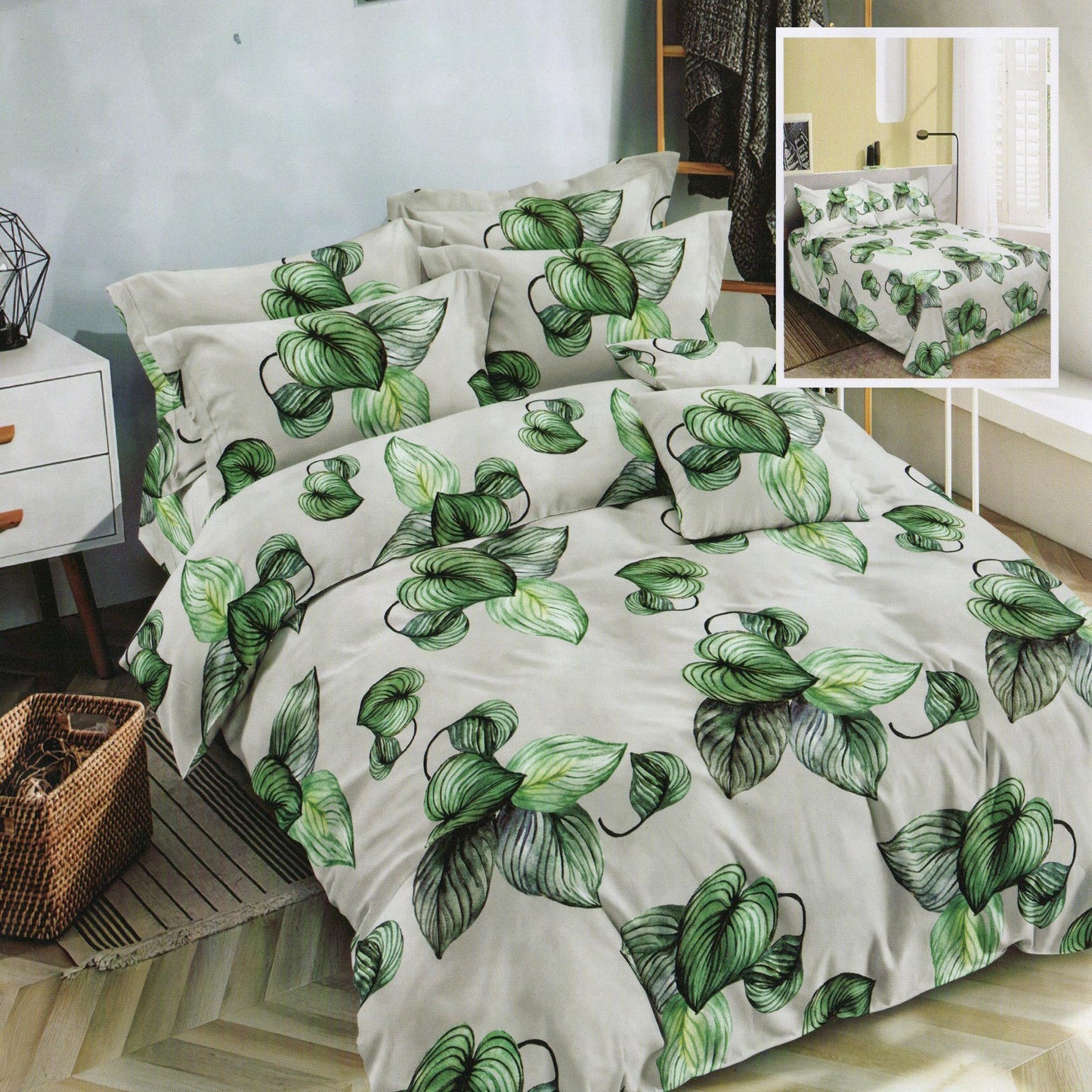 6 Piece Bed Linen Set Finet (Special Print)