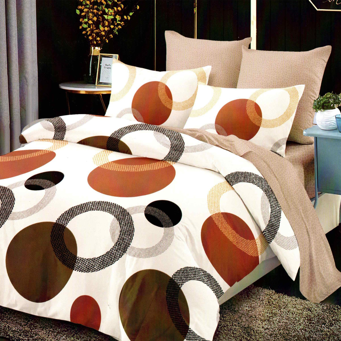 6 Piece Bed Linen Set Finet (Special Print)