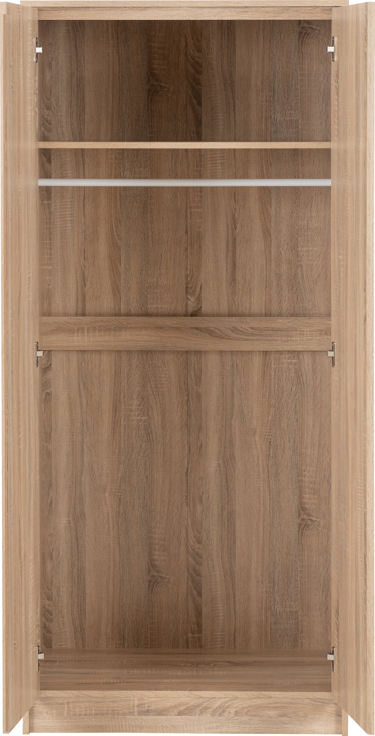 MALVERN 2 DOOR WARDROBE - SONOMA OAK EFFECT